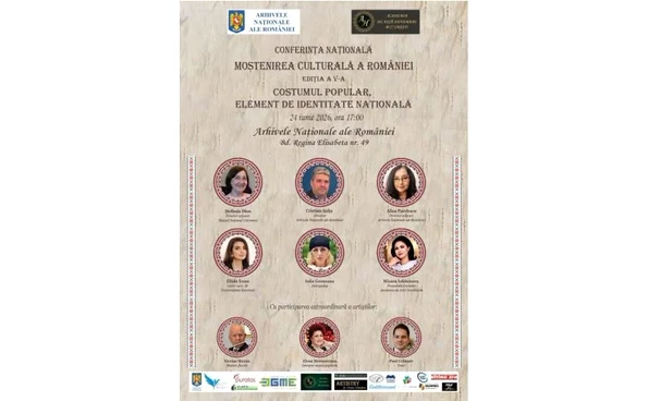 Conferința „Moștenirea culturală a României”, la Arhivele Naționale ale României