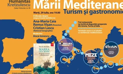 În jurul Mării Mediterane, turism şi gastronomie jpeg