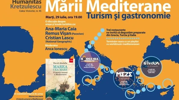 În jurul Mării Mediterane, turism şi gastronomie jpeg