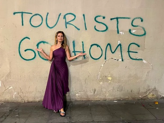 Fotografia postată de Amalia Enache / foto: Facebook