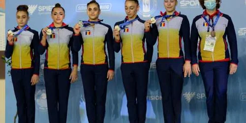 Echipa de gimnastica a Romaniei la Europenele din Turcia 19 decembrie 2020 FOTO EPA-EFE