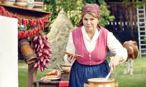 Natașa Raab este, din 2010, imaginea unei firme de lactate jpeg