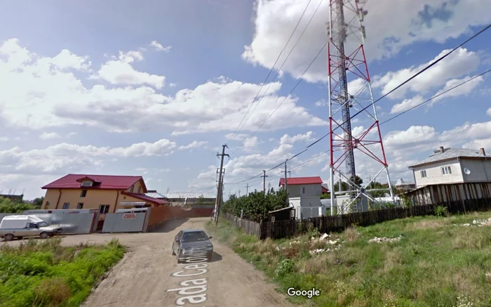 Strada Celofibrei, Bragadiru - zona în care a avut loc atacul câinilor agresivi FOTO Google Street