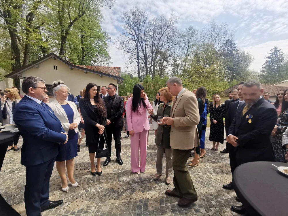 Principesa Margareta, Custodele Coroanei regale şi Principele Radu FOTO Ștefan Both