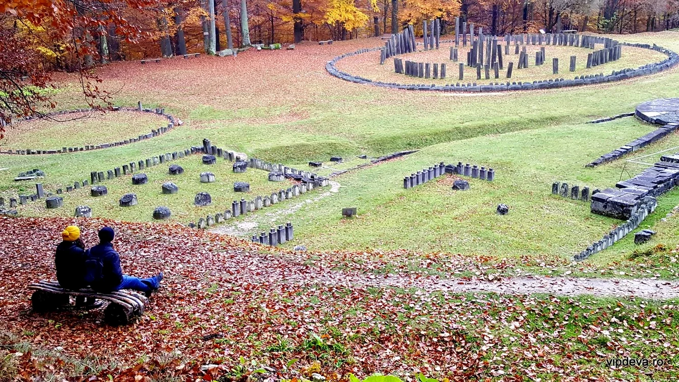 Sarmizegtusa Regia se află la poalele vârfului Godeanu. Foto: Daniel Guță