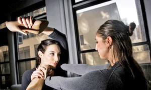 Lupta cu pantofii a fost inventată de balerina, Avital Zeisler, din New York  jpeg