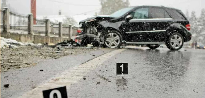 Duminica trecută, Şerban Huidu, aflat la volanul unui SUV, a provocat un accident cu trei victime