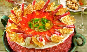 tort aperitiv cu branza si salam jpeg