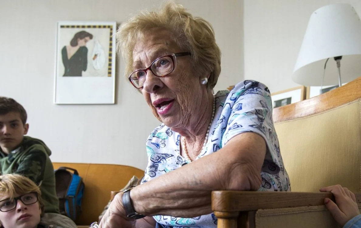 Eva Schloss, sora vitregă a Annei Frank, a murit Auschwitz FOTO:  Fundația Eva Schloss