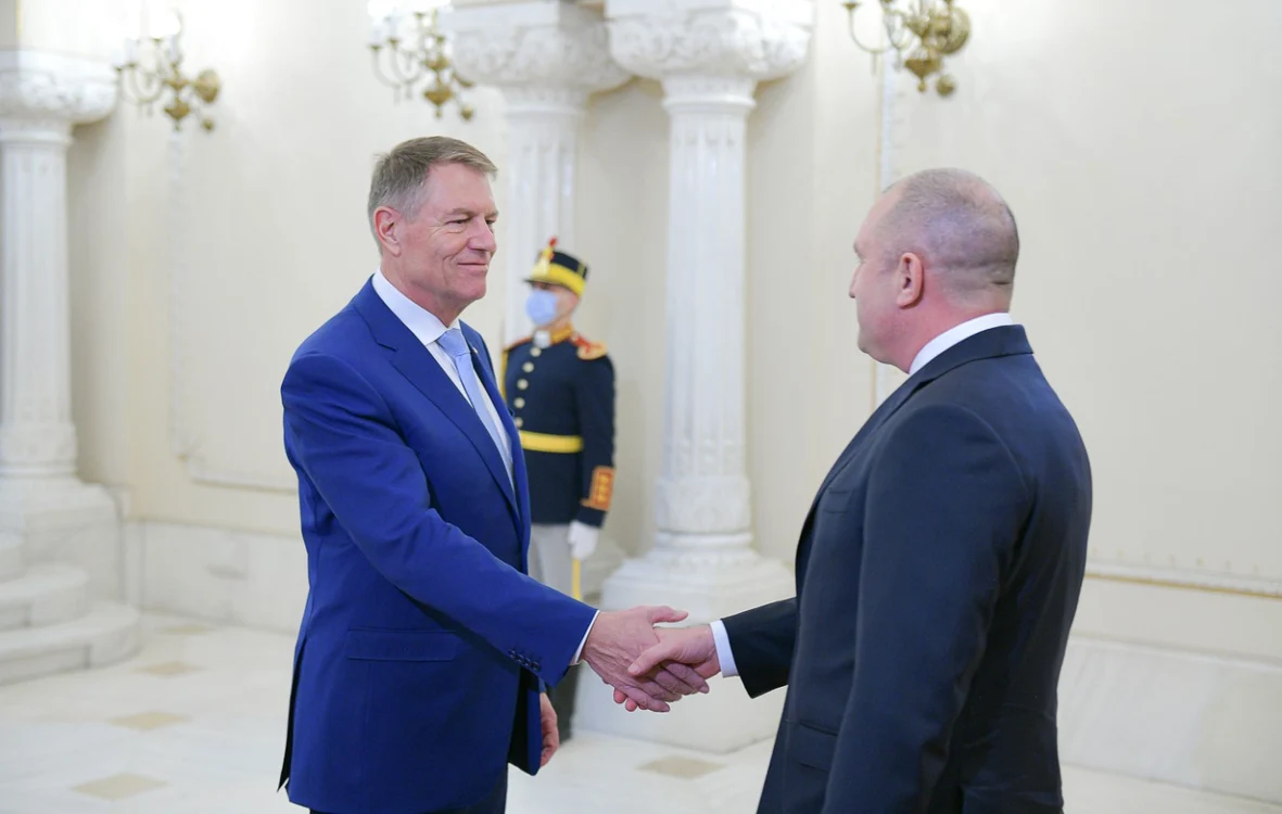Klaus Iohannis şi Rumen Radev FOTO: Presidency.ro