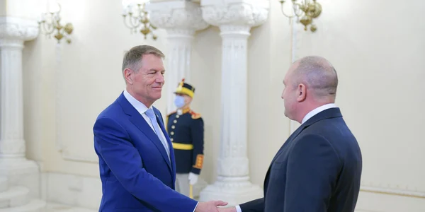 Rumen Radev si Klaus Iohannis FOTO Presidency.ro