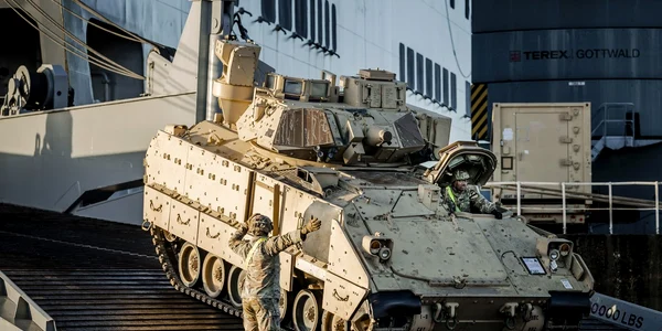 Tanc american Abrams FOTO Profimedia 