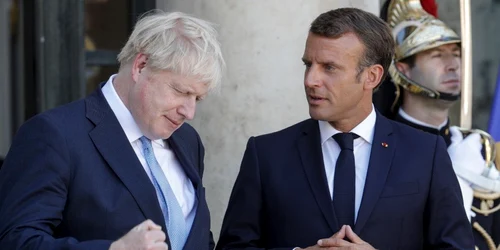 boris johnson emmanuel macron