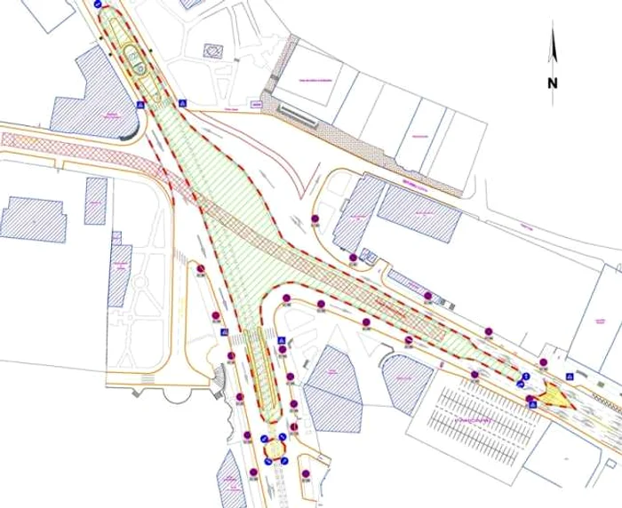 Schita modificari trafic iasi