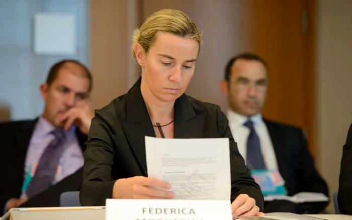 Înaltul Reprezentant al Uniunii Europene pentru Afaceri Externe şi Politica de Securitate, Federica Mogherini. FOTO: Arhiva Adevărul