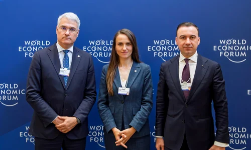 Dragoș Pîslaru Oana Ţoiu Bogdan Ivan Davos foto MAE jpeg