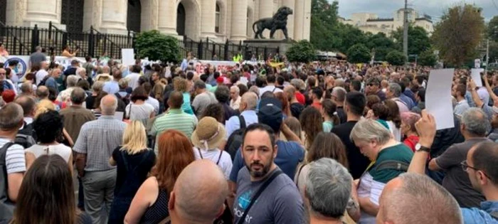 Naționaliștii au protestat în Bulgaria FOTO arhivă Adevărul