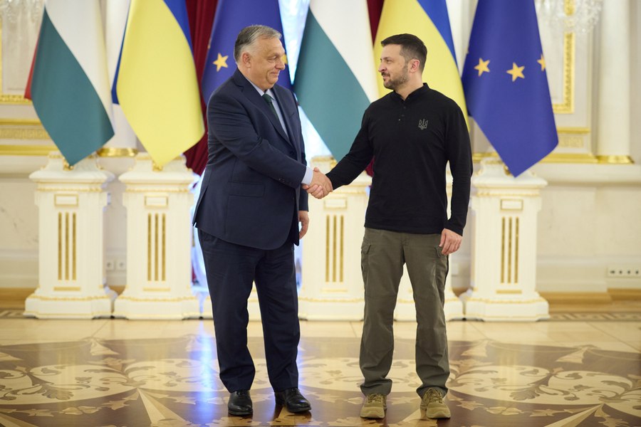 Orbán l-a sfătuit pe Zelenski să ceară un armistițiu pentru a ajunge mai rapid la pace cu Rusia