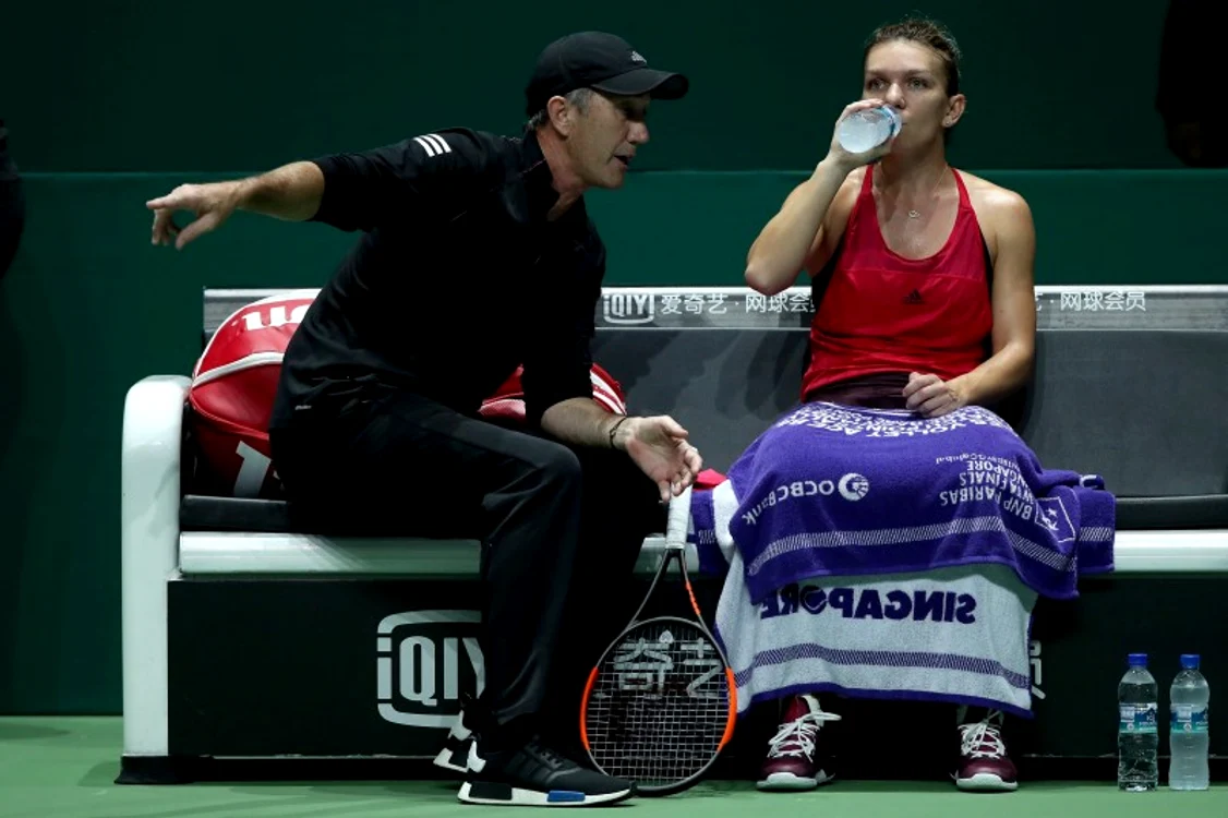 
    Patru ani au colaborat Simona Halep și Darren CahillFoto: Guliver / GettyImages  
