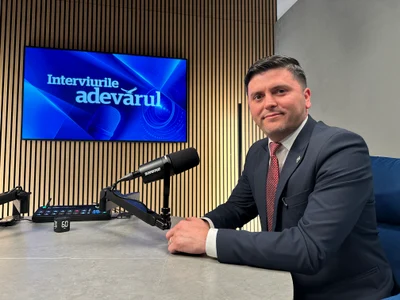 Adrian Cozma vicepreședintele Camerei Deputaților la Interivurile Adevărul FOTO: Cătălin Mănescu IMG 7574 jpeg