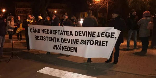 protest alba iulia