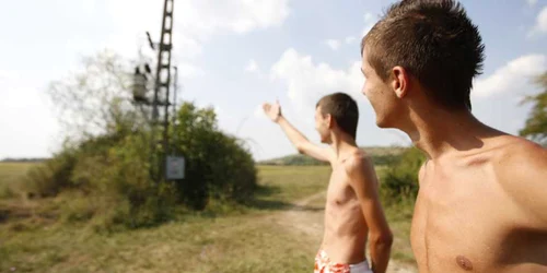 Hotii "viziteaza" des transformatorul aflat intr-o zona ferita