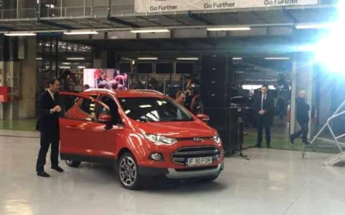 Modelul EcoSport va fi prodous la Craiova
