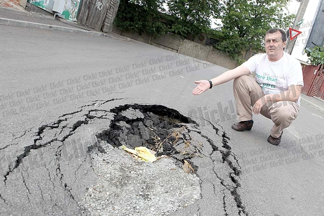 Capcana rutieră de pe Bd.  Mărăşeşti a devenit în două  luni spaima şoferilor care  circulă prin centrul Bucureştiului