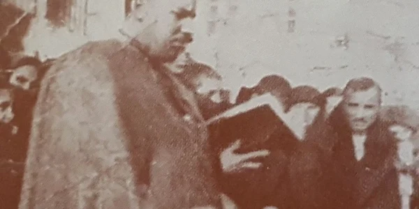 Preotul Nicolae Militaru din Comana cel care i-a scris lui Stalin FOTO Arhim. Teodor Şerban