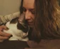 Alexandra Harabagiu si motanul Misu, foto Facebook jpg
