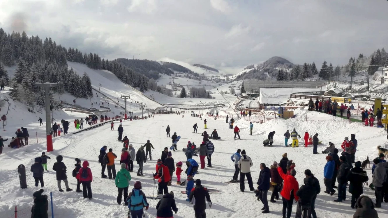 Pârtiile de schi de la Fundata sunt ideale pentru începători şi schiori mai puţin experimentaţi FOTO C.C.