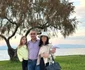 Gabriel Fătu alături de fiica și soția sa FOTO: CLICK!