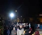 Moaştele, aduse din Galaţi, sunt aşezate spre închinare la biserica din Brăila Foto: Trinitas TV