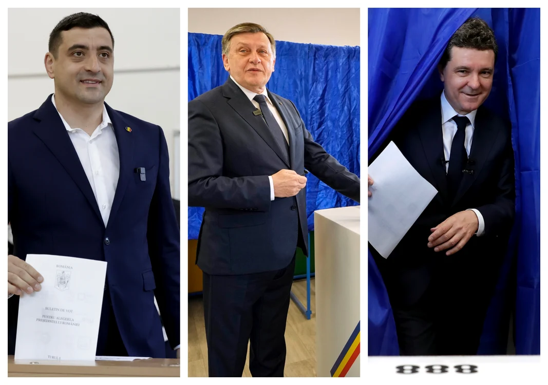 George Simion pe primul loc, Antonescu și Dan luptă strânsă pentru turul 2