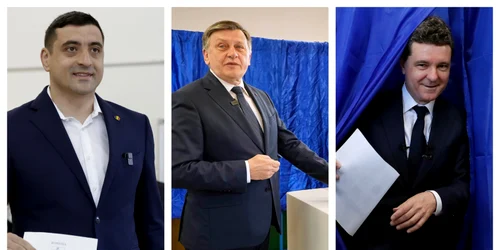 George Simion, Crin Antonescu si Nicusor Dan 
