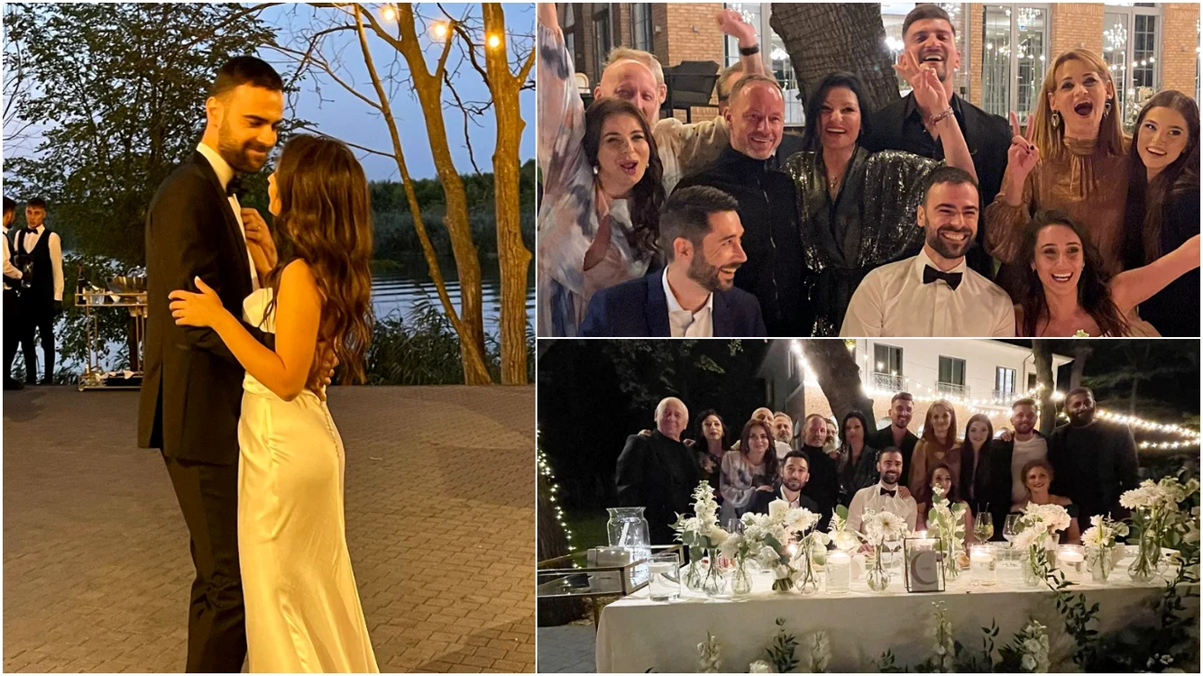 Denis Hanganu și Raluca, nuntă de vis la Snagov Sursa: Instagram 