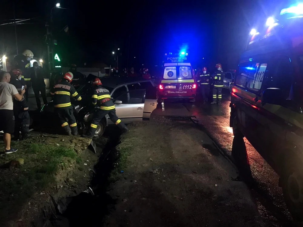 accident grădinari