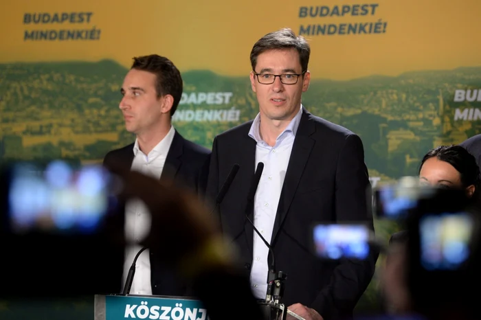 Primarul Budapestei Gergely Karácsony FOTO EPA-EFE