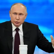 Vladimir Putin la conferinta maraton din decembrie 2023 FOTO EPA EFE jpg