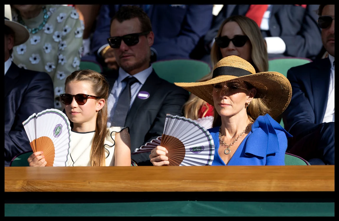 Kate și Charlotte la Wimbledon în 2025, profimedia 1021835277 jpg