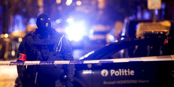 Politia belgiana FOTO EPA-EFE