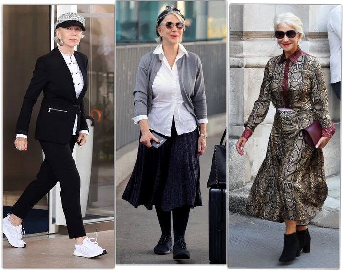 Helen Mirren demonstrează că frumuseţea nu are vârstă Foto: Colaj Click!
