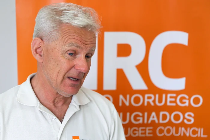 Secretarul general al Consiliului Norvegian pentru Refugiați Jan Egeland FOTO EPA-EFE