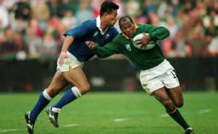 Chester Williams a fost singurul jucător de culoare din naționala Springboks care a cucerit Campionautul Mondial în 1995