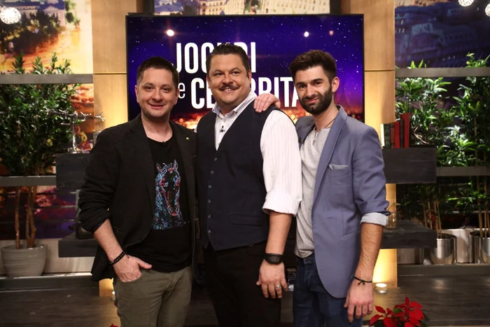 Strunilă, Bobonete şi Ipate, pe vremea când prezentau la PRO TV "Jocuri de celebritate"