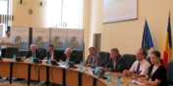 Cei patru europenişti au asistat la deschiderea oficială de la Primărie