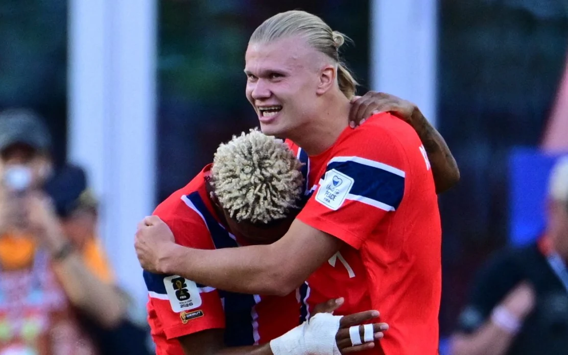 Spectacol total în Irak - Norvegia, 1-4! Haaland, o forță a naturii în ofensiva scandinavilor cu o dublă de colecție