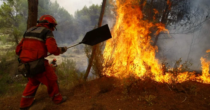 Pompierii s-au luptat zile în şir pentru a stabiliza focul FOTO: Reuters