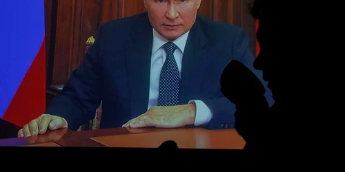 Putin la TV discurs 21 sept 2022 EPA EFE