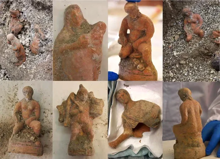  Statuete creștine descoperite în Pompei
